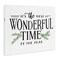 Stupell Industries Classic Vintage Christmas Phrase Canvas Wall Art